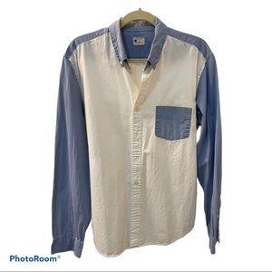 J Crew Oxford Casual Button Down Size L